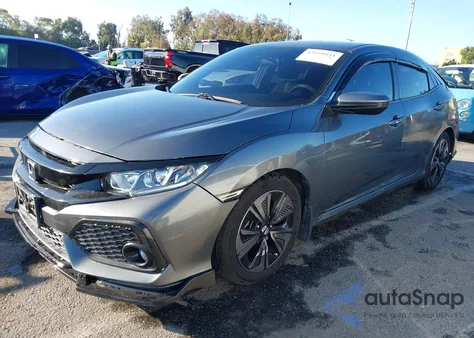 2018 Honda Civic Ex из США, поврежденный, VIN SHHFK7H52JU407722